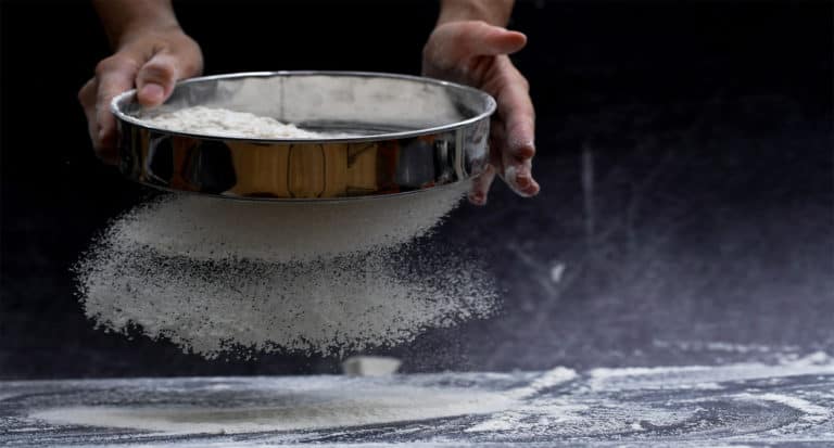 Clean A Flour Sifter